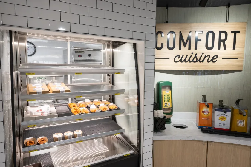 comfort cuisine and hot grab and go items