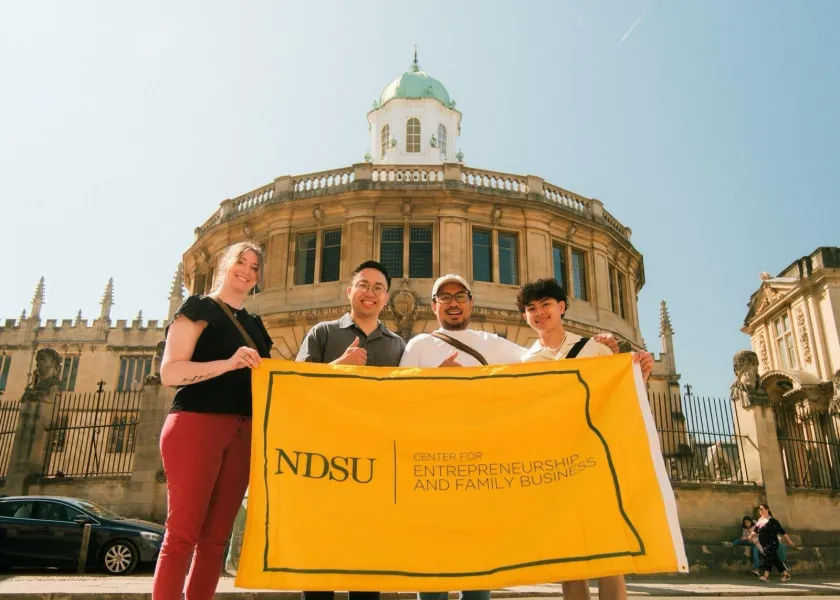 NDSU students earn global honors for entrepreneurial thinking