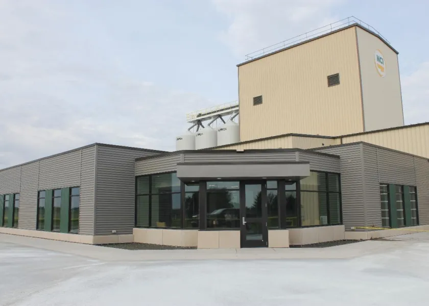 The renovated feed mill.