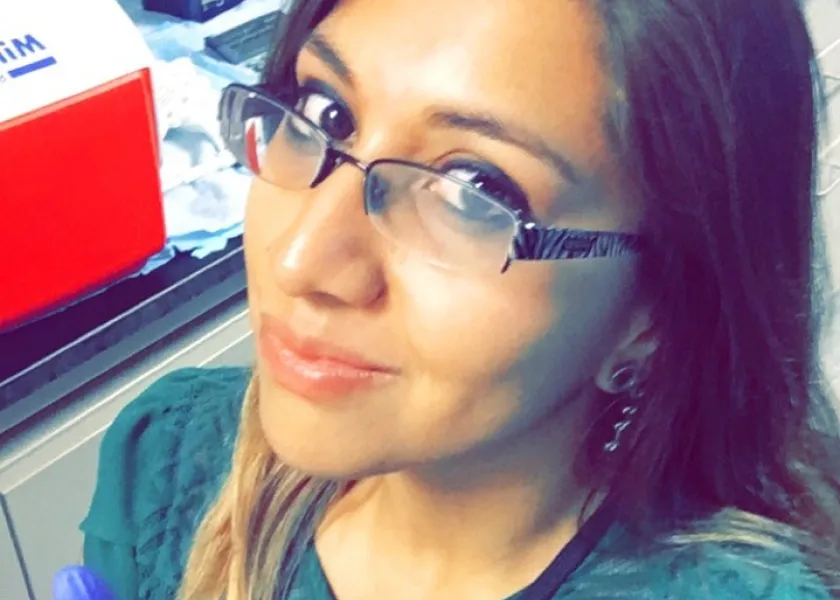 Jax working on biochemistry.