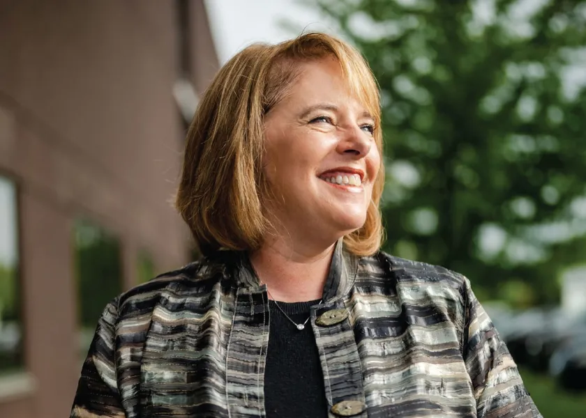 Cheri Beranek poses for a portrait photo.