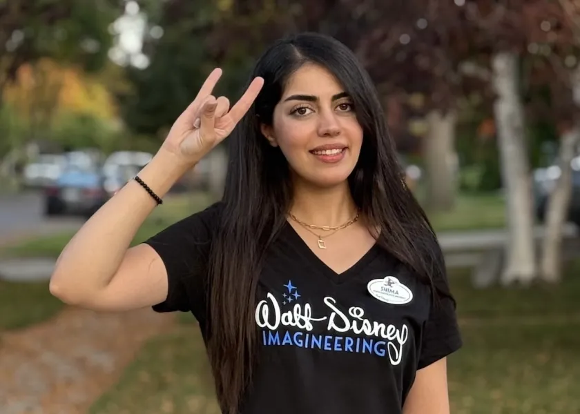 NDSU graduate and master's student Shima Goodarzi