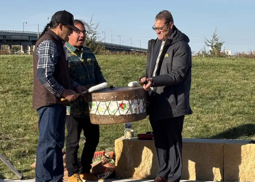 Dedication and blessing for Grandmother Earth's Gift of Life Garden.