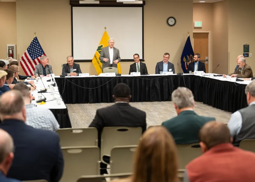 The full roundtable at Memorial Union.