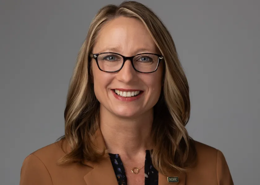 NDSU's new provost, Shari Veil, poses for a headshot. 