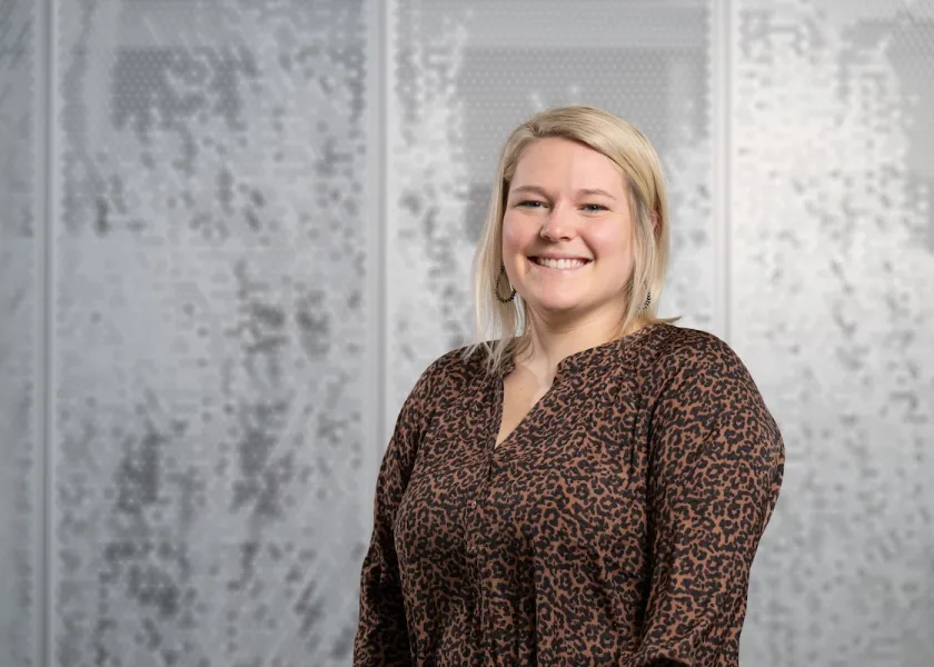 Josi Solsaa stands for a portrait.