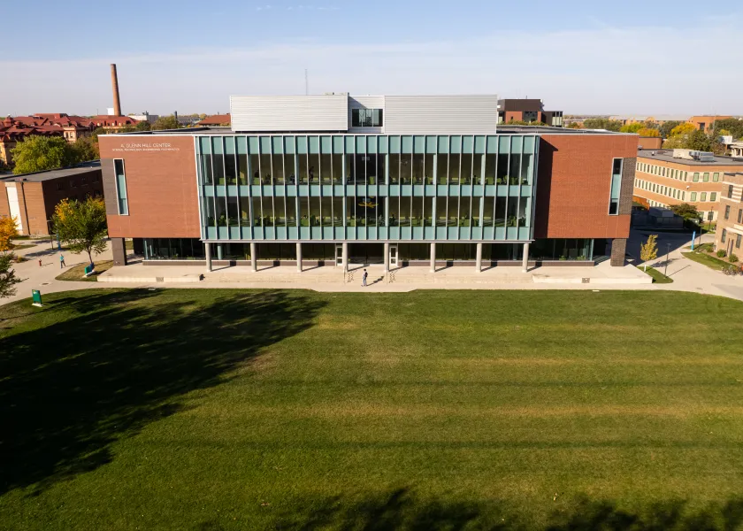 Churchill field overhead view