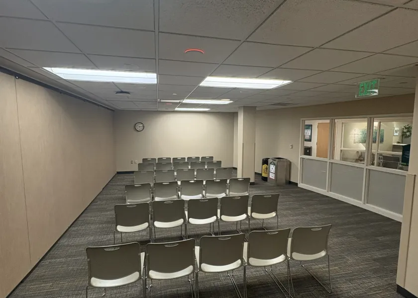 Meadow row seating room arrangement