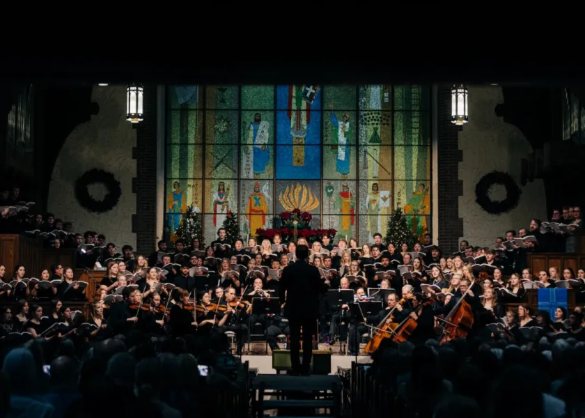 A performance of Messiah.