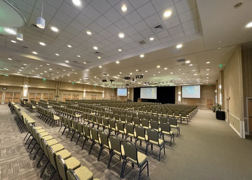 OCETI SAKOWIN BALLROOM ROW SEATING 
