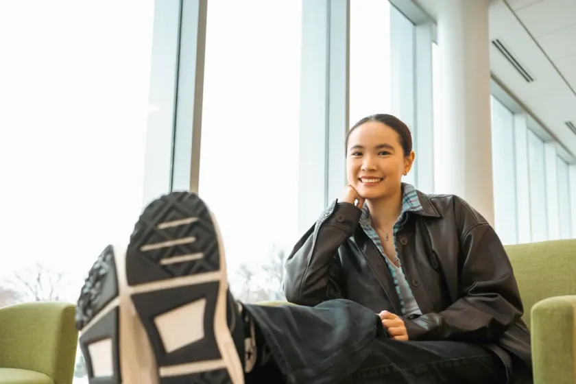 NDSU student Yiqi Yuan