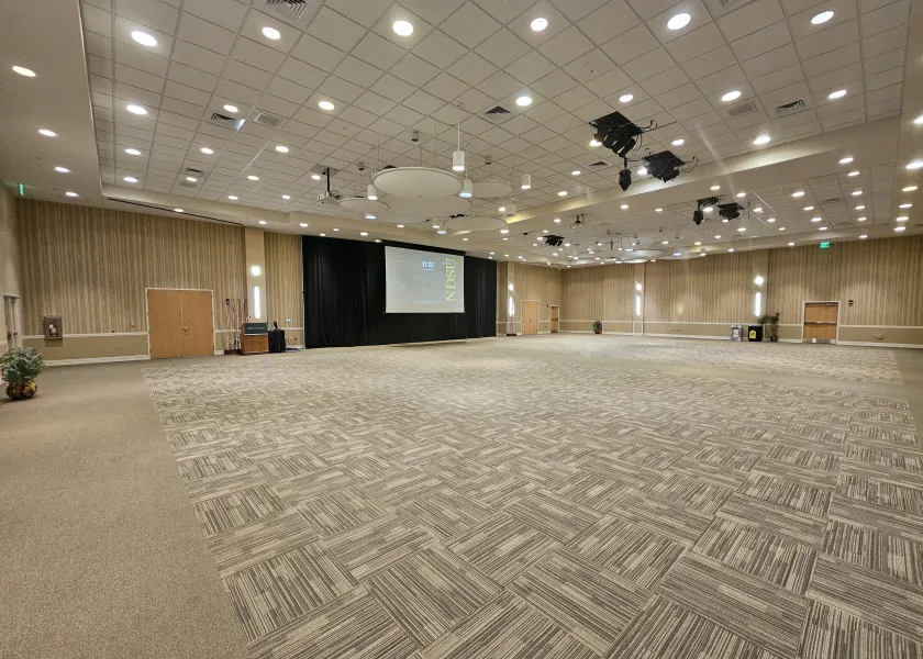 Memorial Union Ballroom A empty