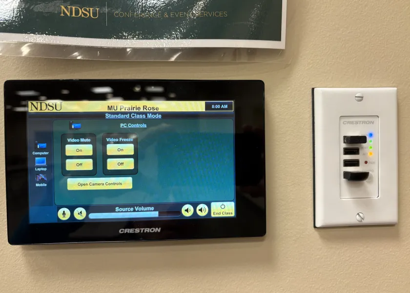 Crestron Touch Screen AV Controls