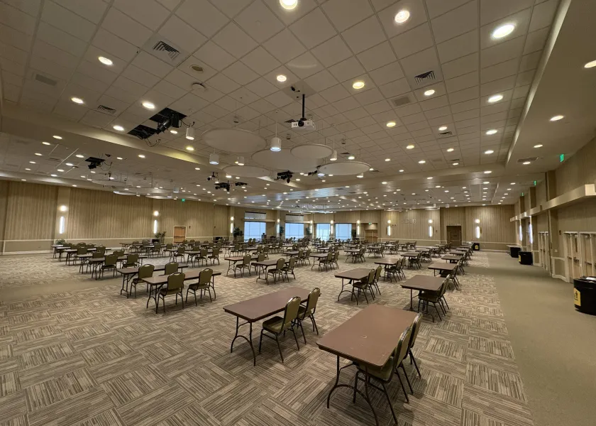 OCETI SAKOWIN BALLROOM CLASSROOM ARRANGEMENT