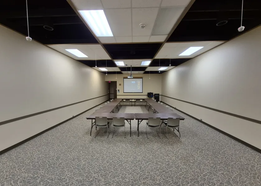 Room of Nations open square seating arrangement