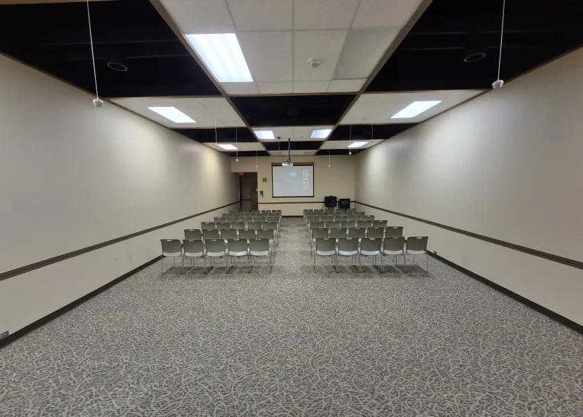 Room of Nations row seating arrangement