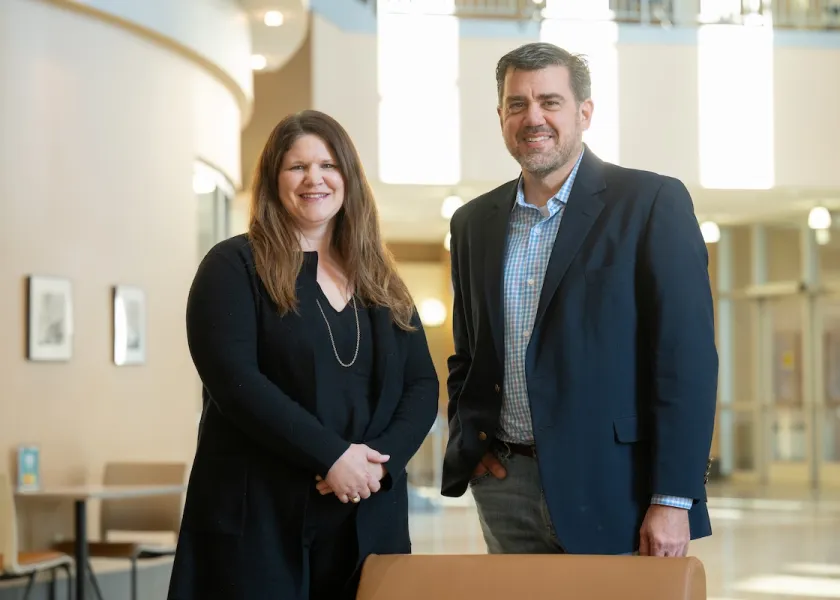 Kate Tulibarsi and Eric Gjerdevig.