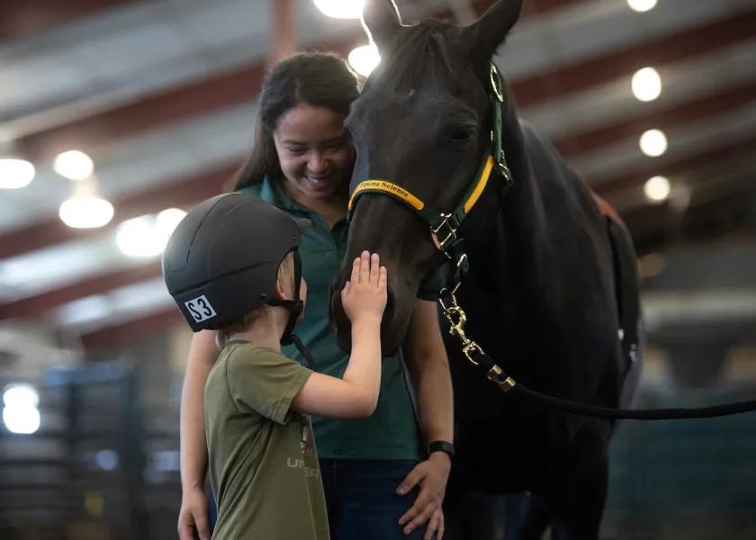 Bison Strides program through NDSU's Equine Center