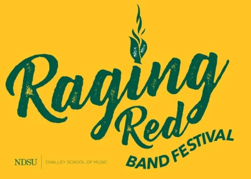 A graphic of the Raging Red Band Festival 