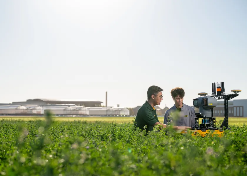 Agricultural Biosystems Engineering students