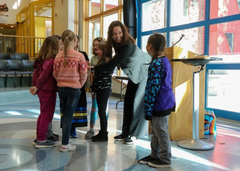 President of the Fond du Lac Tribal and Community College and NDSU alumna Anita Hanson