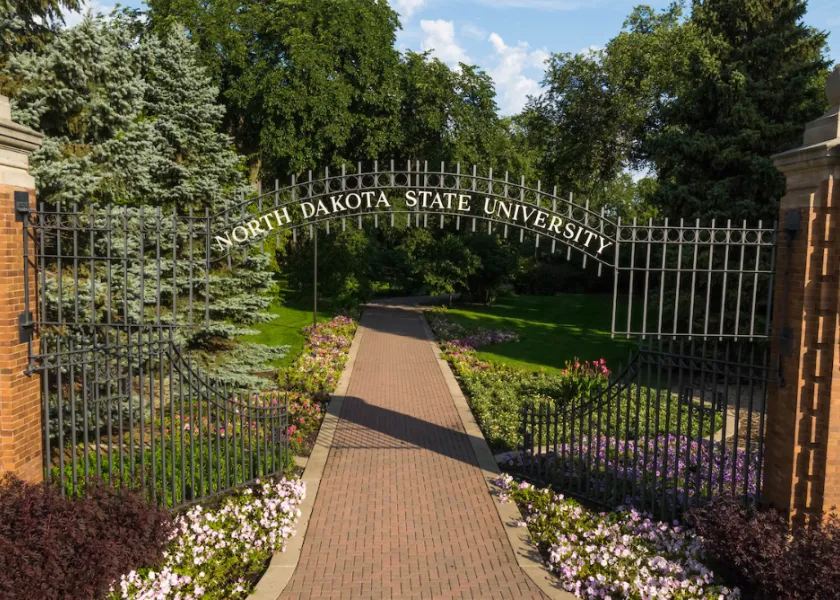 NDSU gate