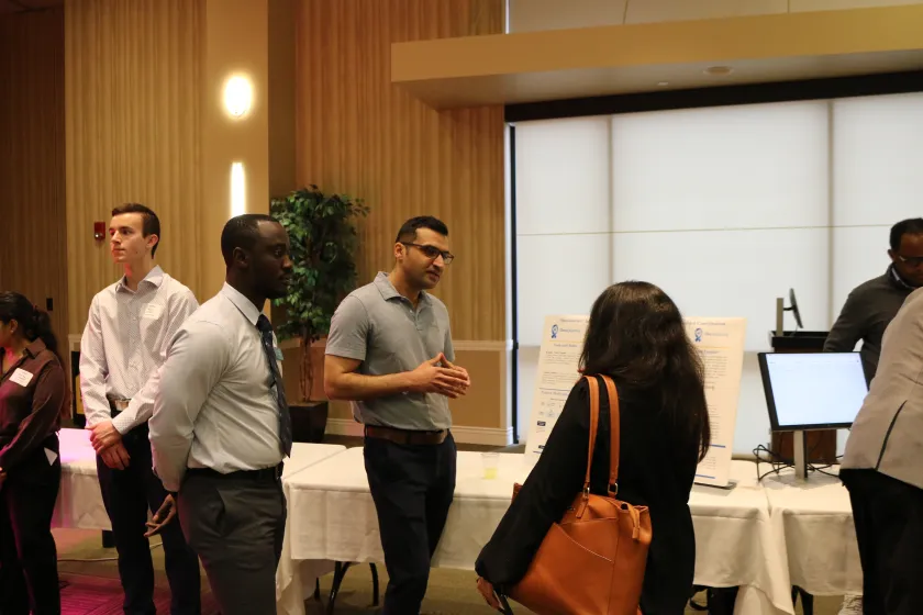 NDSU students present at the annual Possibility Showcase. 