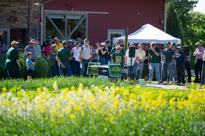 The NDSU tour in Dickinson, North Dakota.