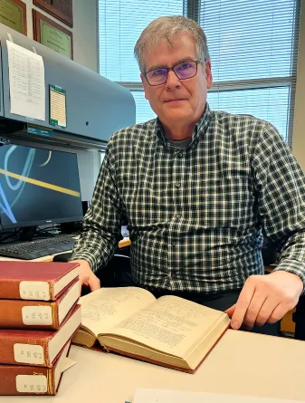 NDSU professor Dean Webster