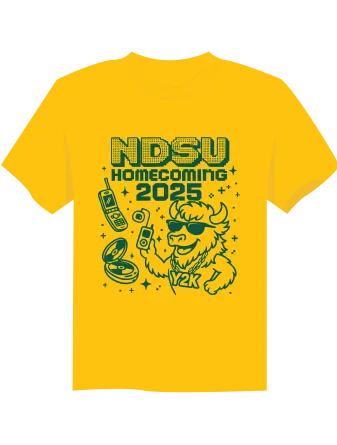 Student design of 2025 Homecoming tshirt