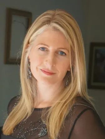 Alison Graham-Bertolini looking confidently at camera.