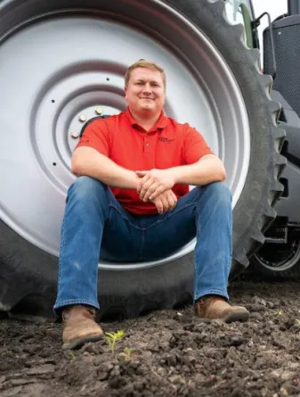 College of Ag Student Landon