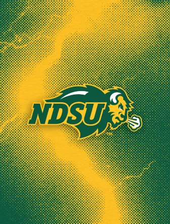 Green and yellow lightning graphic wallpaper