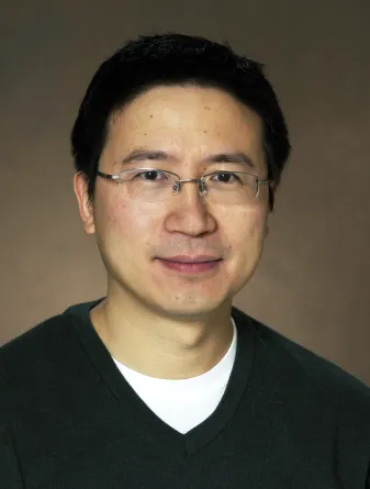 Man in black sweater