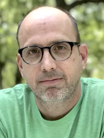 Brady Bergeson looking confidently at the camera. 