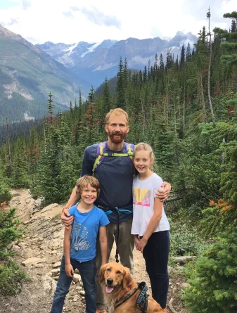 Benjamin Melby smiling confidently at camera.