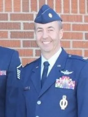 James Stoddard in Air Force uniform