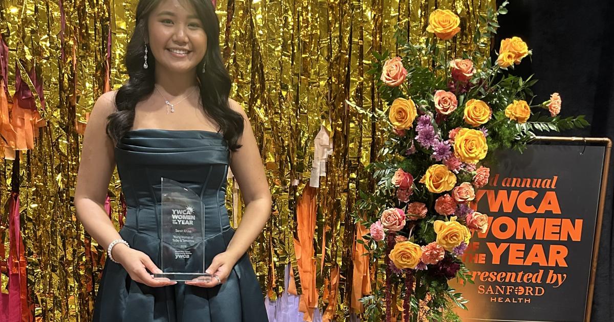 NDSU student receives YWCA Women of the Year Award