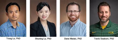 The ND Water Resources Research Institute named four NDSU assistant professors as Faculty Fellows. 