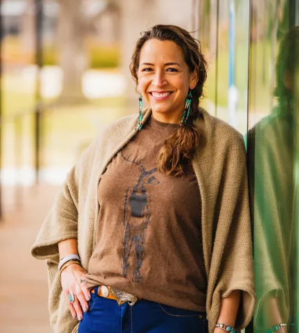 Hollie Mackey, NDSU associate professor of educational and organizational leadership