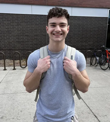 NDSU student Jackson Greff