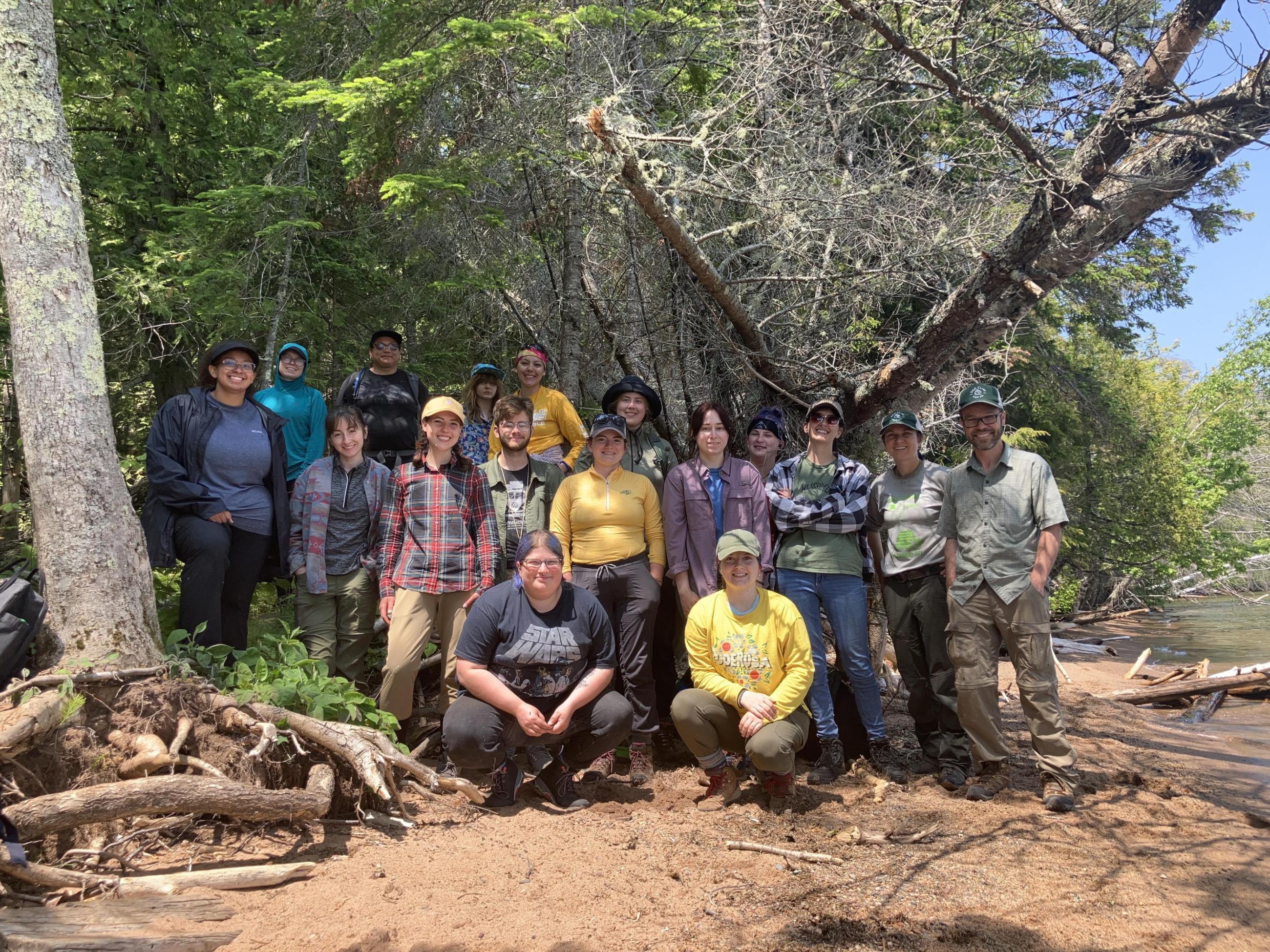 The project is supporting Tribal land restoration projects and cultural revitalization programming through an innovative, collaborative approach to the survey and documentation of historic sites on the Red Cliff reservation in northern Wisconsin. 