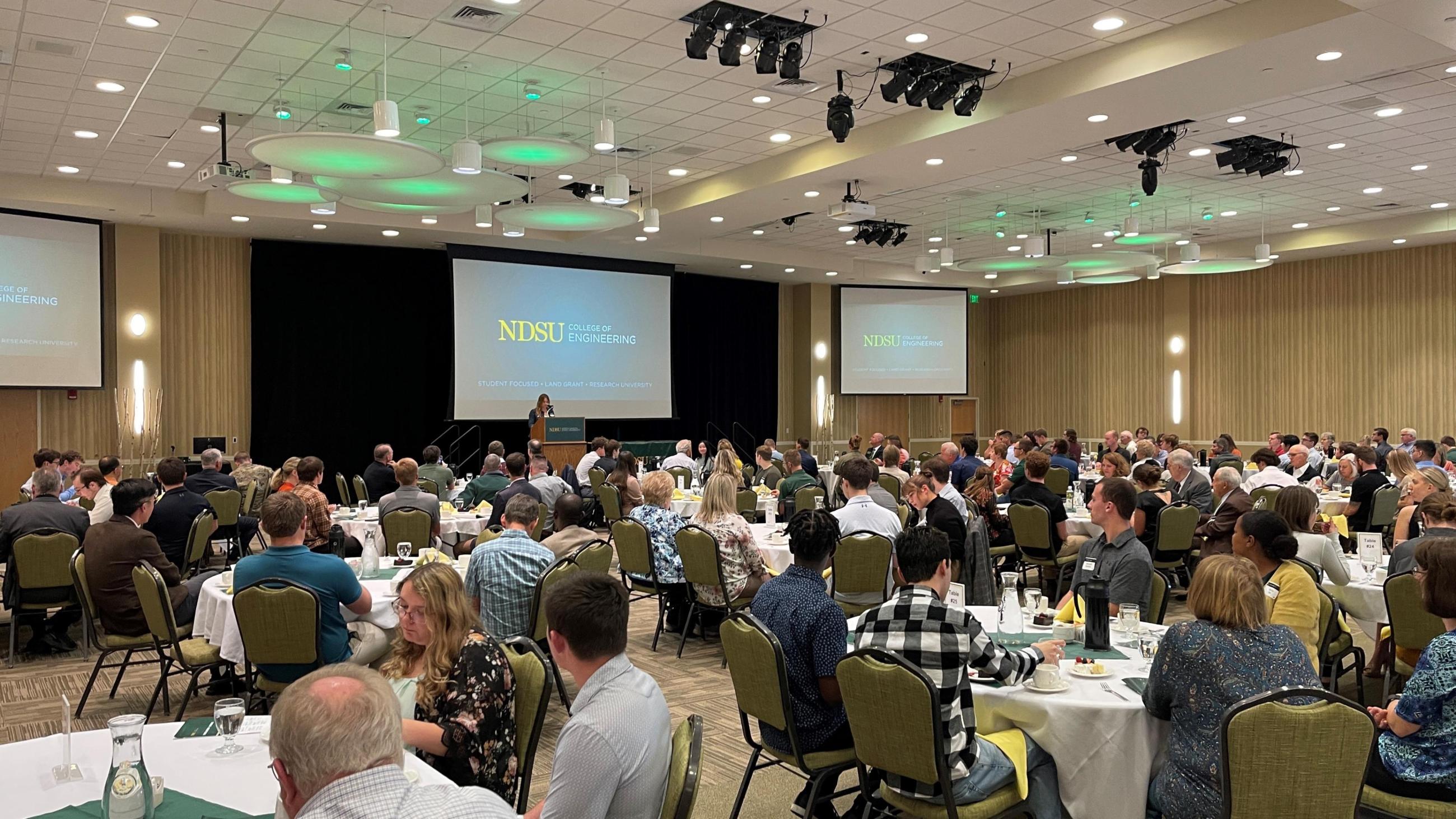The NDSU College of Engineering recently held its sixth annual Scholarship and Awards Reception