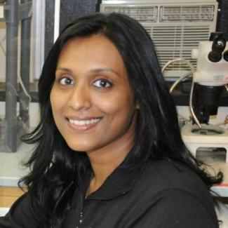 Febina Mathew, NDSU associate professor of plant pathology and broadening participation faculty fellow in the NDSU Office of Research and Creative Activity