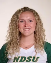NDSU senior setter Kelley Johnson 