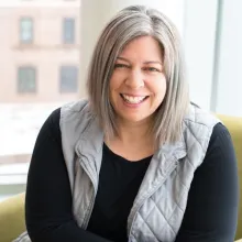 Becky Bahe, director of the Career and Advising Center