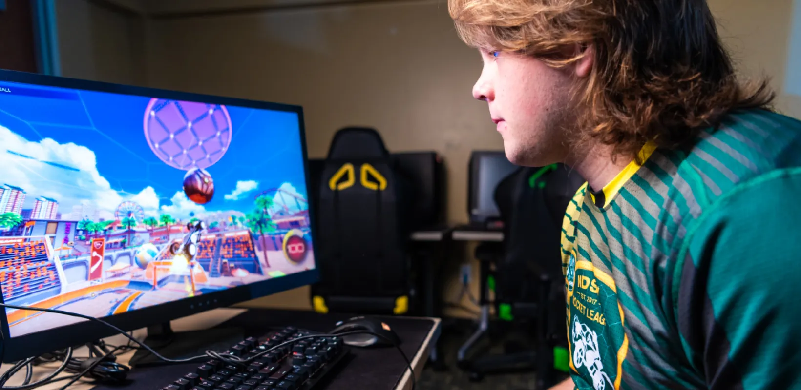 NDSU esports president Trey Dew