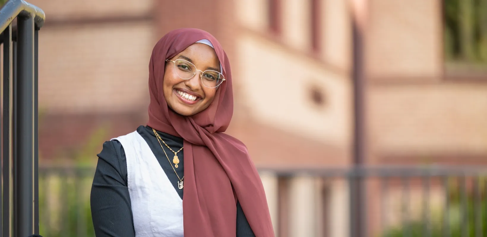 NDSU student Leyla Hussein