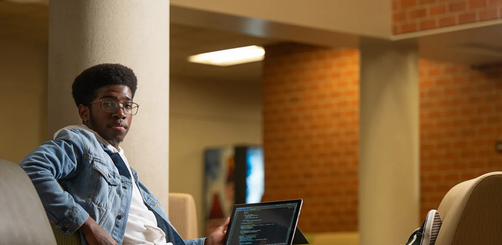 computer science major Ian King