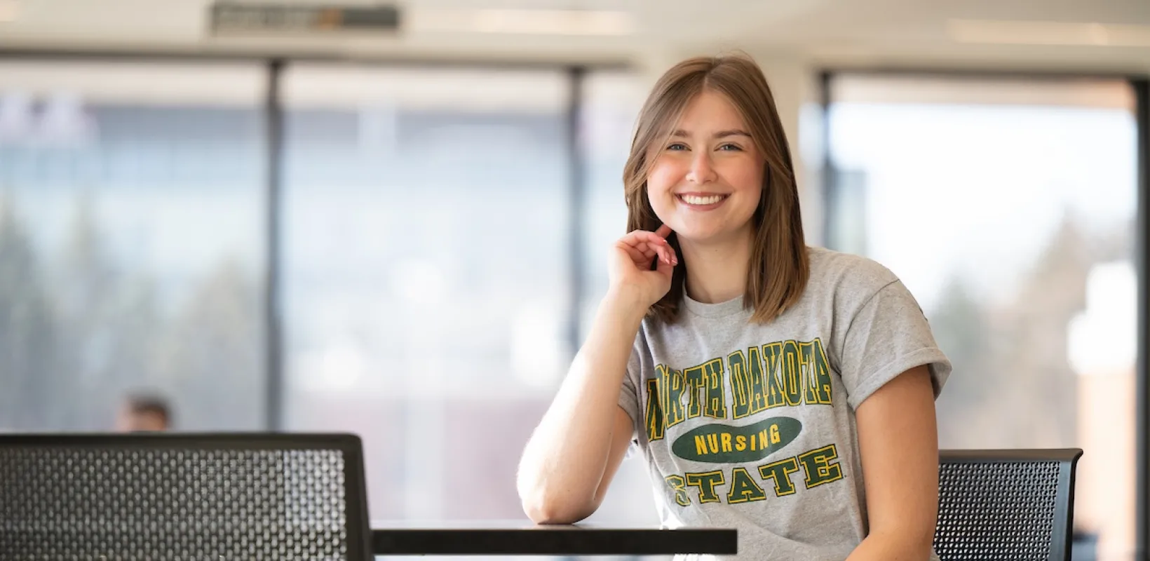 laura paulsrud, ndsu student